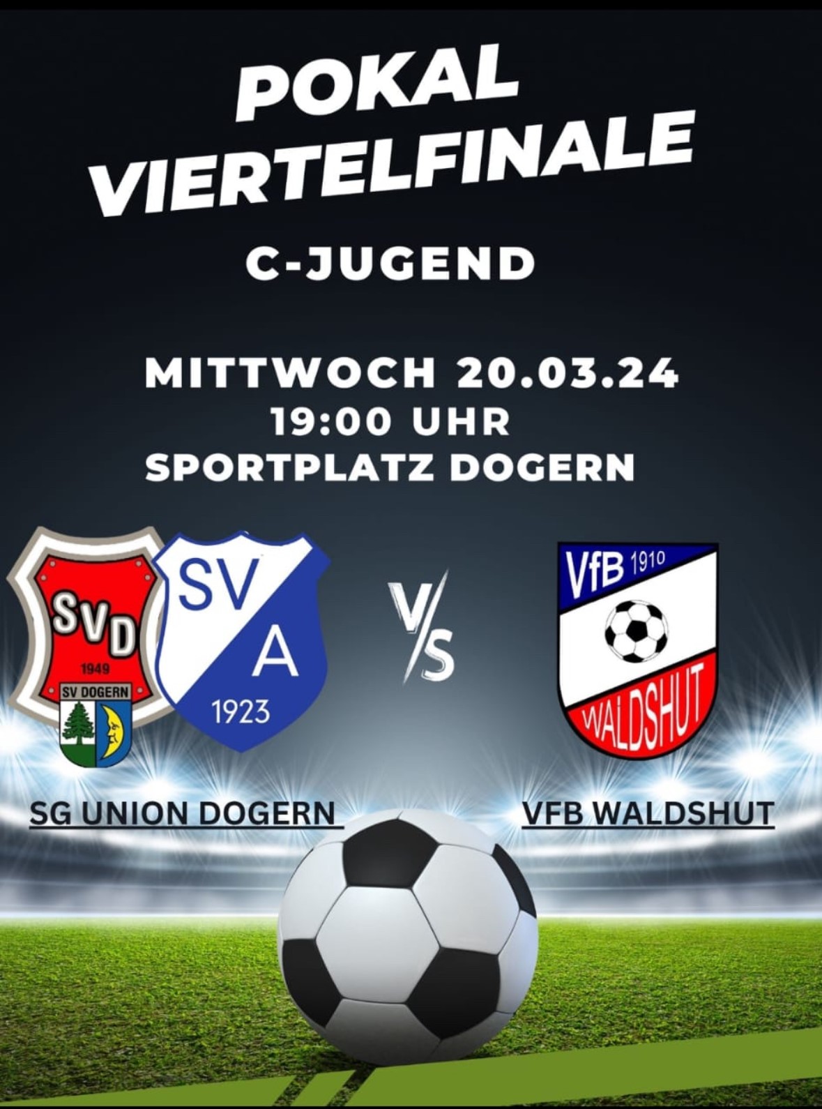 VfB U15 Pokalspiel