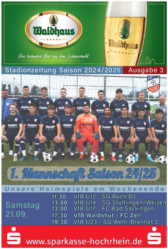 Stadionzeitung Titel