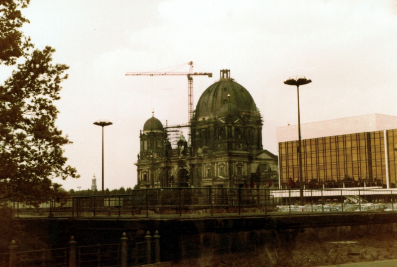 Den Palast der DDR-Republik konnten wir besuchen
