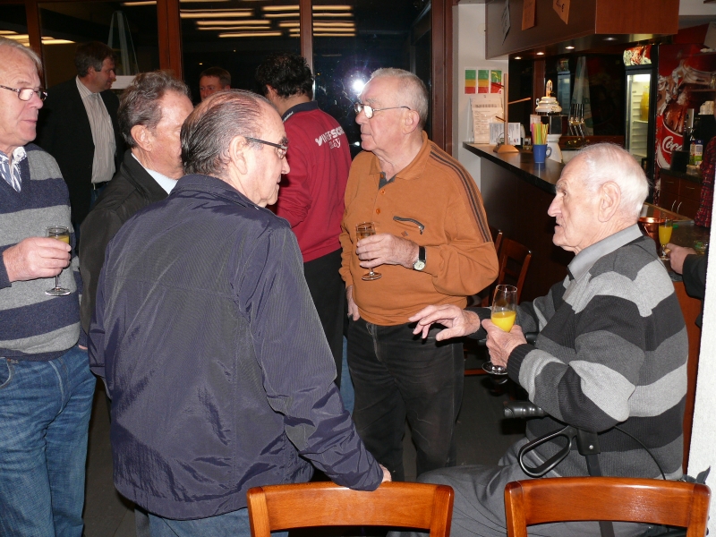 Walter Ott, Heinz Schmid (verdeckt), Georg Funk und Herbert Lüthe
