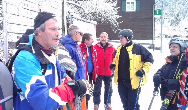 Werner, Uwe, Achim, Manni, Jürgen und Peter.
