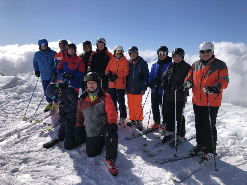 Stehend von links: Norbert Bachmann, Uwe Hermle, Martin Stoll, Achim Fischer, Stefan Rimmele, Klaus Maier, Werner Gilio, Ingo Siefermann, Joachim Stoll, Dirk Piorun. Kniend: Christian Rotzinger, Ulrich Rotzinger.

